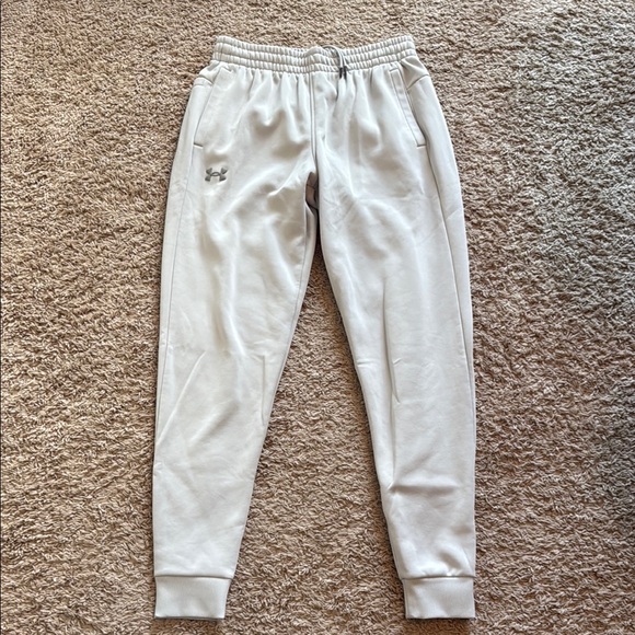 Under Armour White Sweatpants - Picture 1 of 6